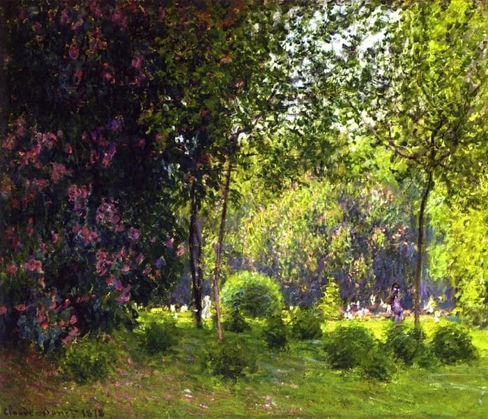 Claude Monet, The Parc Monceau (1878)